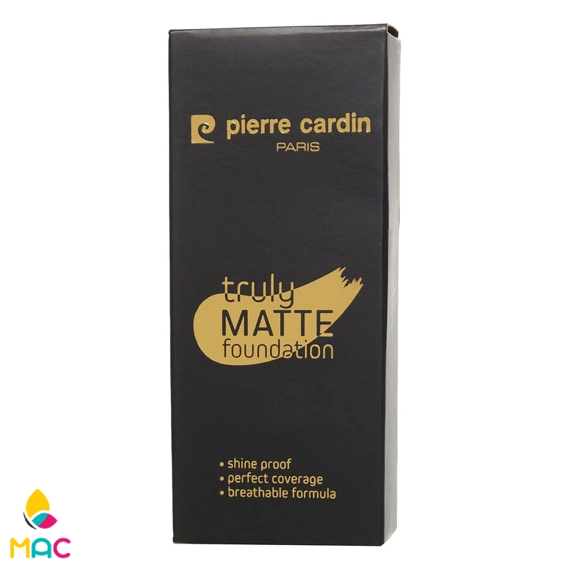 Full Coverage Liquid Matte Foundation Makeup - for Dry_Normal_Oily Skin Beauty & Per (2) کرم پودر تیوپی پیرکاردین مدل truly Matte Foundation