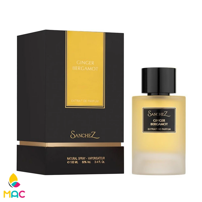Ginger Bergamot Extrait de Parfum SANCHEZ (1) عطر اکستریت پرفیوم جینجر برگاموت سانچز 100 میل