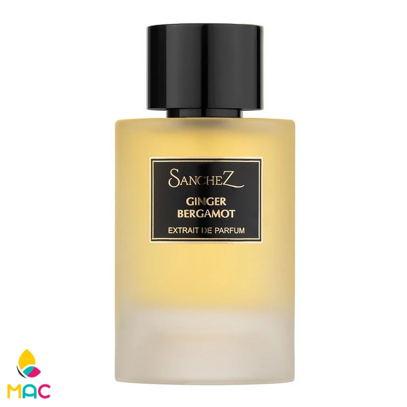 Ginger Bergamot Extrait de Parfum SANCHEZ (2) عطر اکستریت پرفیوم جینجر برگاموت سانچز 100 میل عطر اکستریت پرفیوم جینجر برگاموت سانچز 100 میل