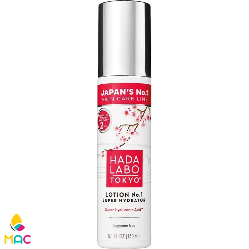 Hada Labo Tokyo OFFICIAL SUPER HYDRATOR LOTION 150ml (1) لوسیون آبرسان فوق العاده قوی هادا لابو توکیو