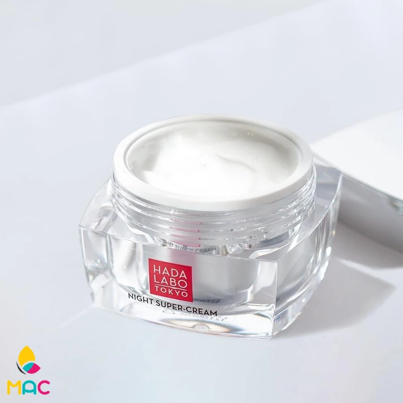 Hada Labo Tokyo Premium night cream anti-aging moisturizer face with hyaluronic acid (2) کرم شب ضد چروک و مرطوب کننده پوست هادا لابو توکیو
