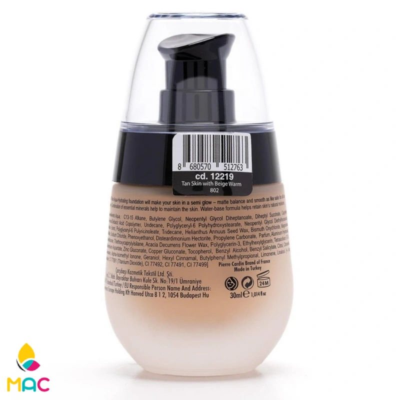 Pierre Cardin Paris Aqua Wow (4) کرم پودر آکوا واو پیر کاردین Aqua Wow