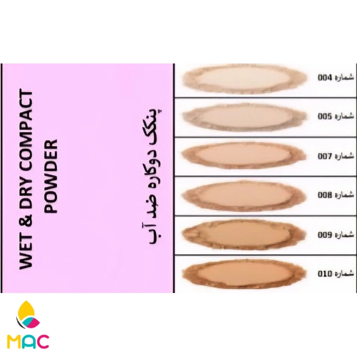Wet and dry compact powder Flormar (1) پنکک دوکاره ضد آب فلورمار