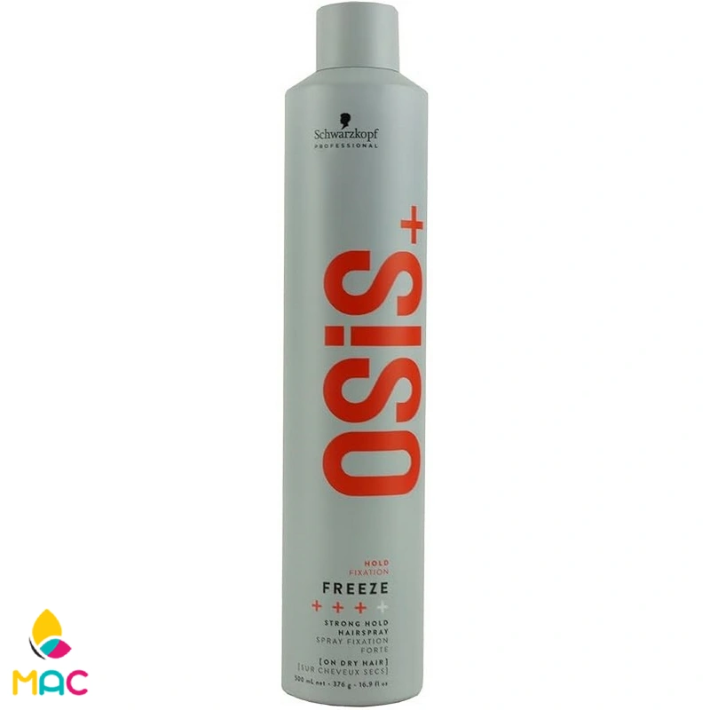 اسپری حالتدهنده مو اوسیس مدل فریز Freez حجم 300 میل 1 اسپری حالتدهنده مو اوسیس مدل فریز Freez