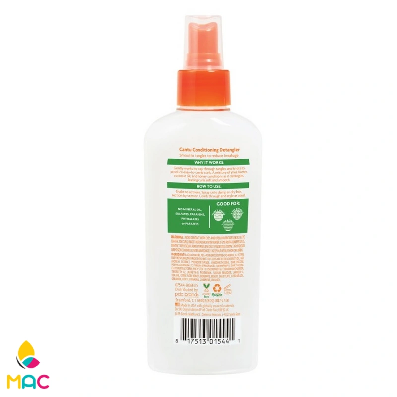 Cantu Conditioning Detangler For Kids (2) اسپری گره باز کن کودک کنتو