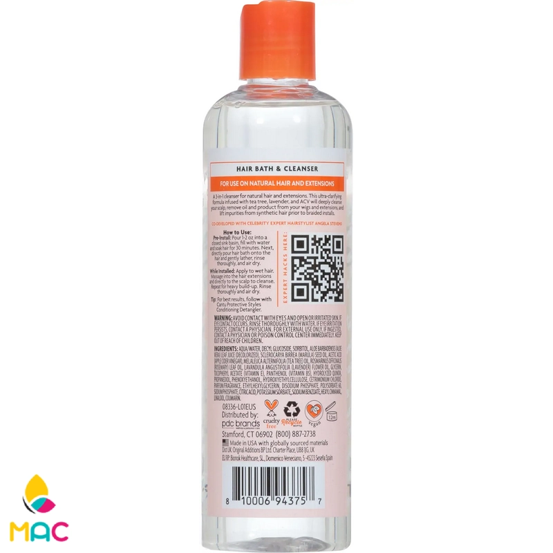 Cantu Protective Styles by Angela Hair Bath & Cleanser (2) پاک کننده موی نرمال کنتو مدل Protective Styles