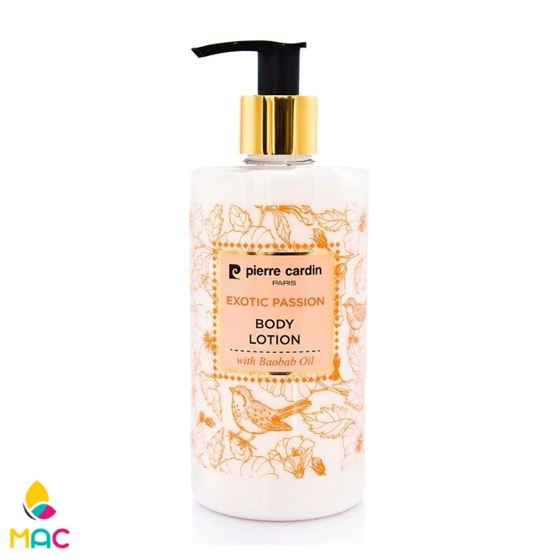 لوسیون بدن پیر کاردین مدل Exotic Passion حجم 350 میلی لیتر 1 لوسیون بدن پیر کاردین مدل Exotic Passion حجم 350 میلی لیتر