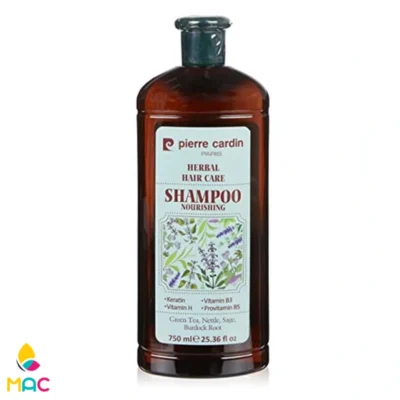 شامپو گیاهی پیر کاردین مناسب موی چرب ۷۵۰ میلی لیتر