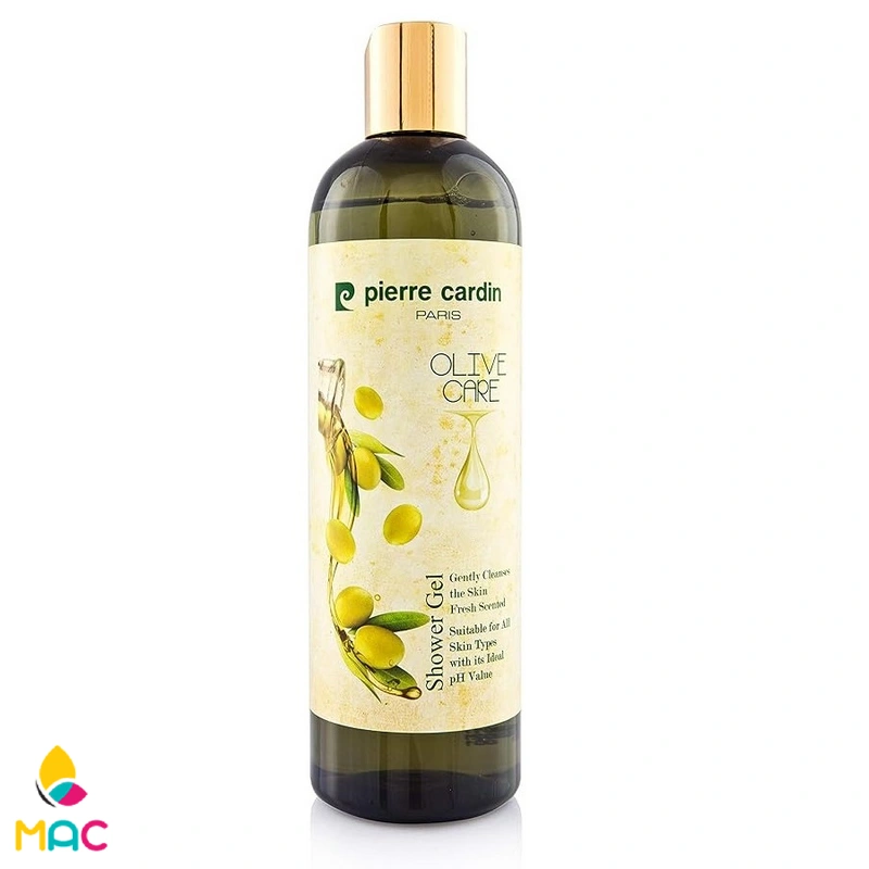 Pierre Cardin Olive Care Shower Gel 400 ML (1) ژل دوش پیر کاردین مدل Olive Care حجم 400 میلی لیتر