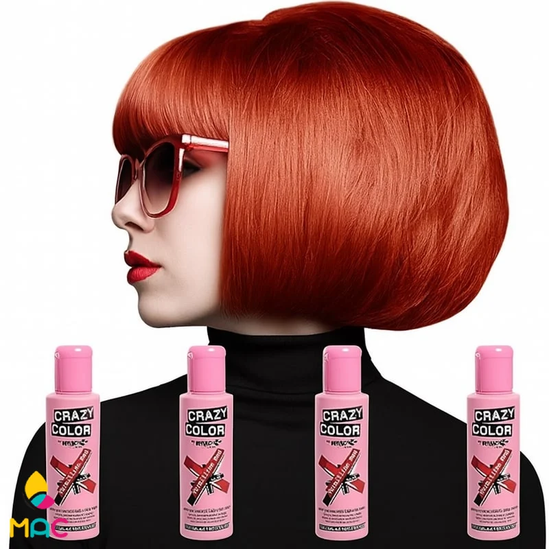 40 شامپو رنگ کریزی کالر | طرز استفاده از رنگ موی کریزی کالر 4 40 شامپو رنگ کریزی کالر | راهنمای کامل برای موهایی درخشان و زیبا